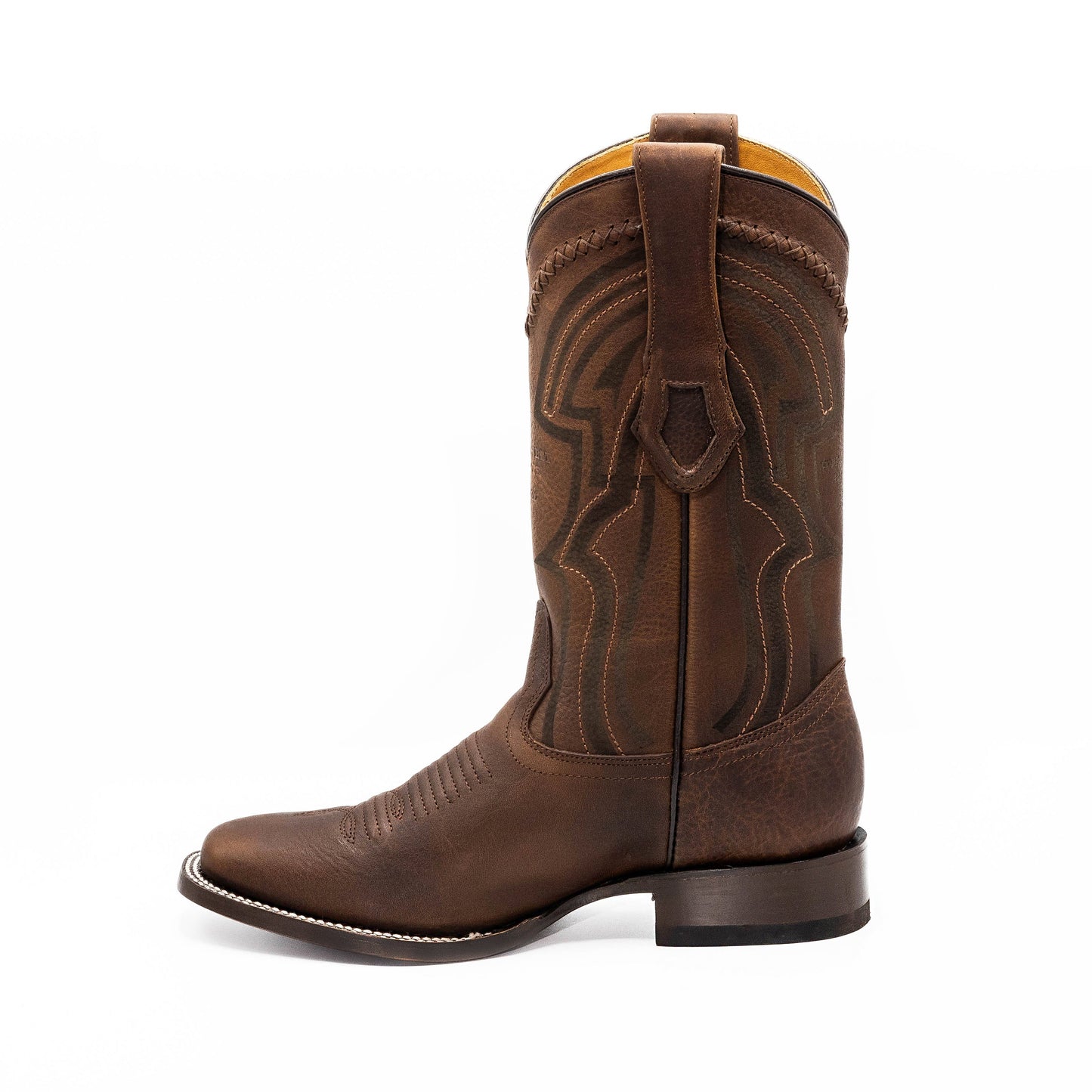 BOTA HORMA RANCHERA GRISLY  COLOR WALNUT  RAGE