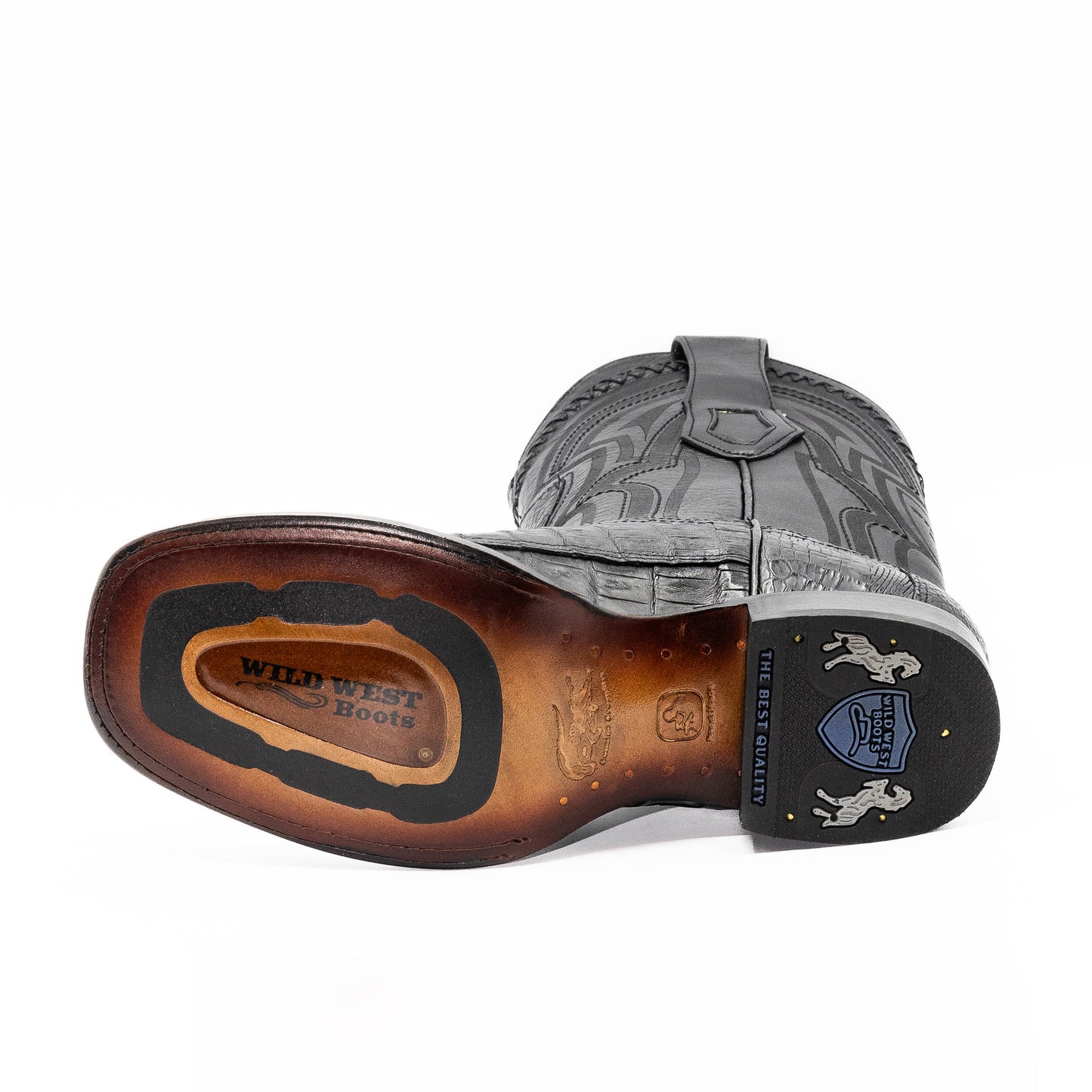 BOTA CAIMAN TAIL COLA NEGRO