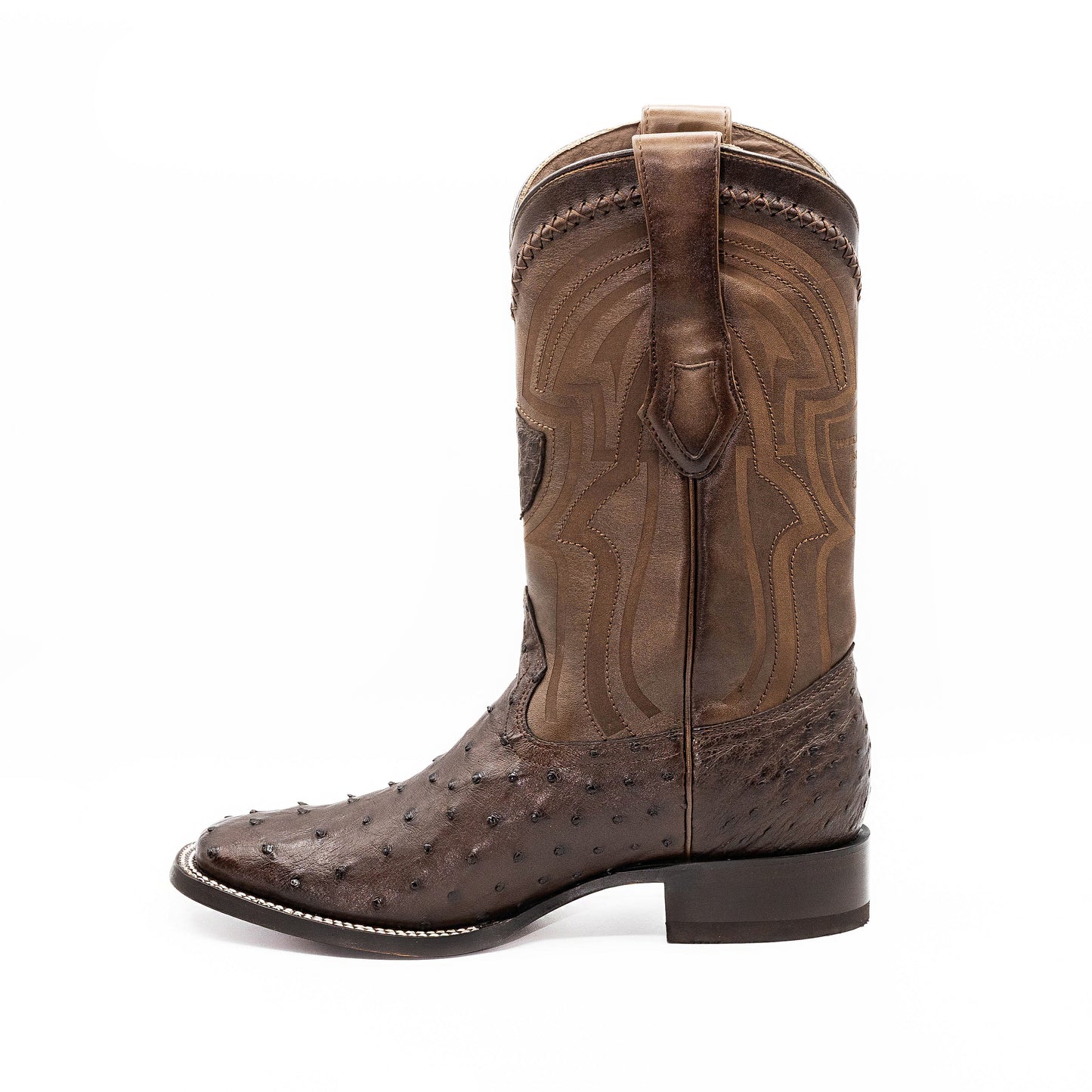 BOTA AVESTRUZ WILD WEST BOOTS FADED BROWN