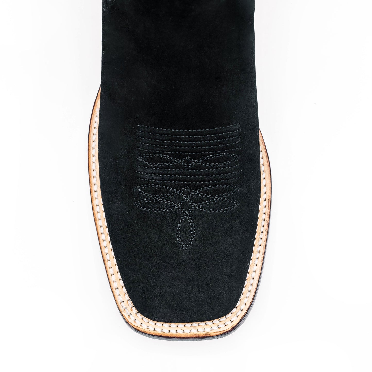BOTÍN RANCHERO NUBUCK BLACK