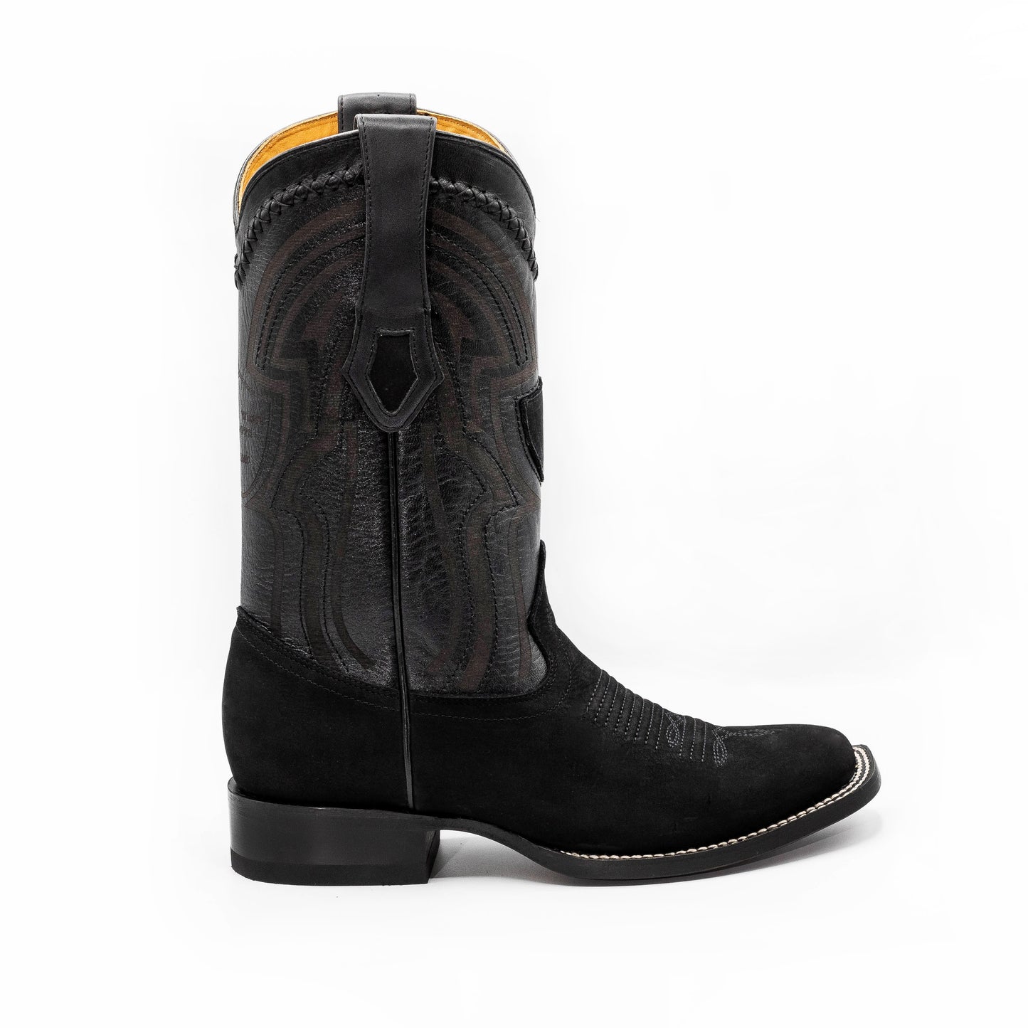 BOTA RANCHERA NUBUCK BLACK