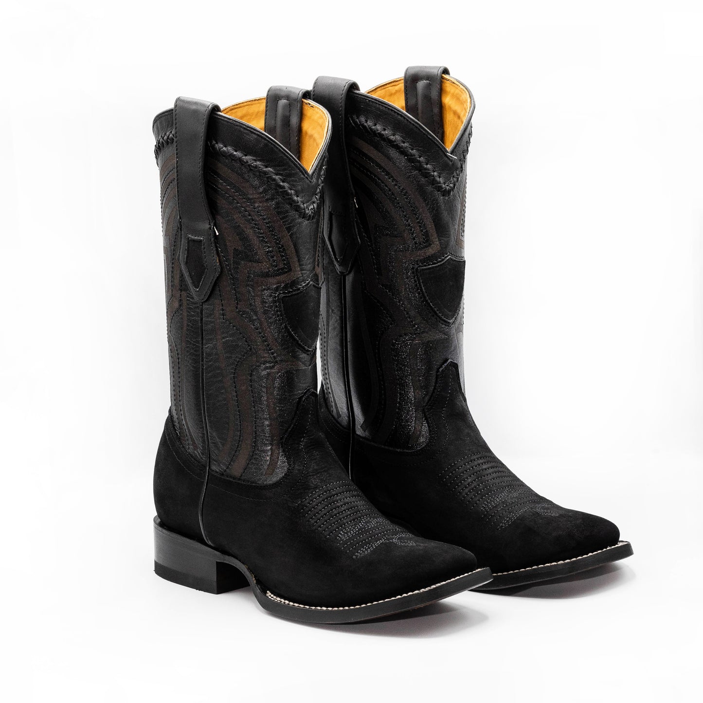 BOTA RANCHERA NUBUCK BLACK