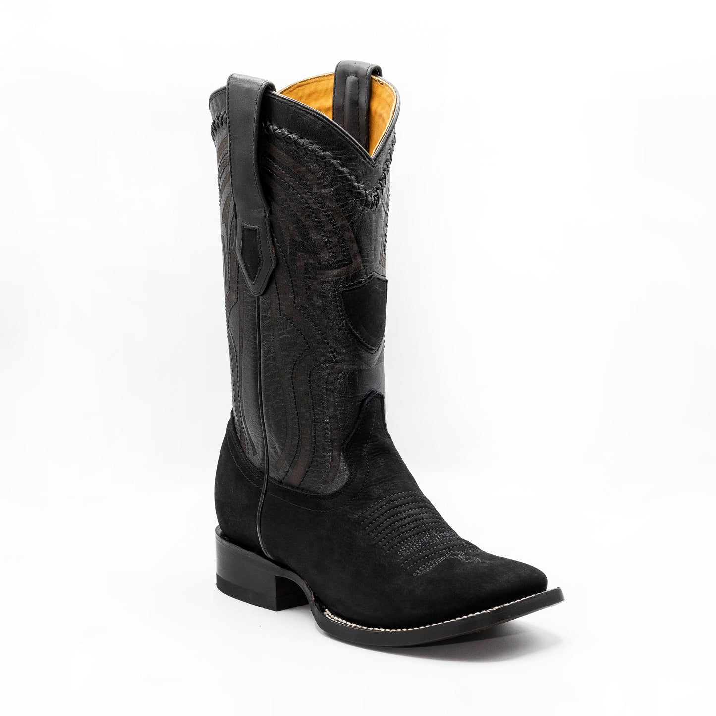 BOTA RANCHERA NUBUCK BLACK