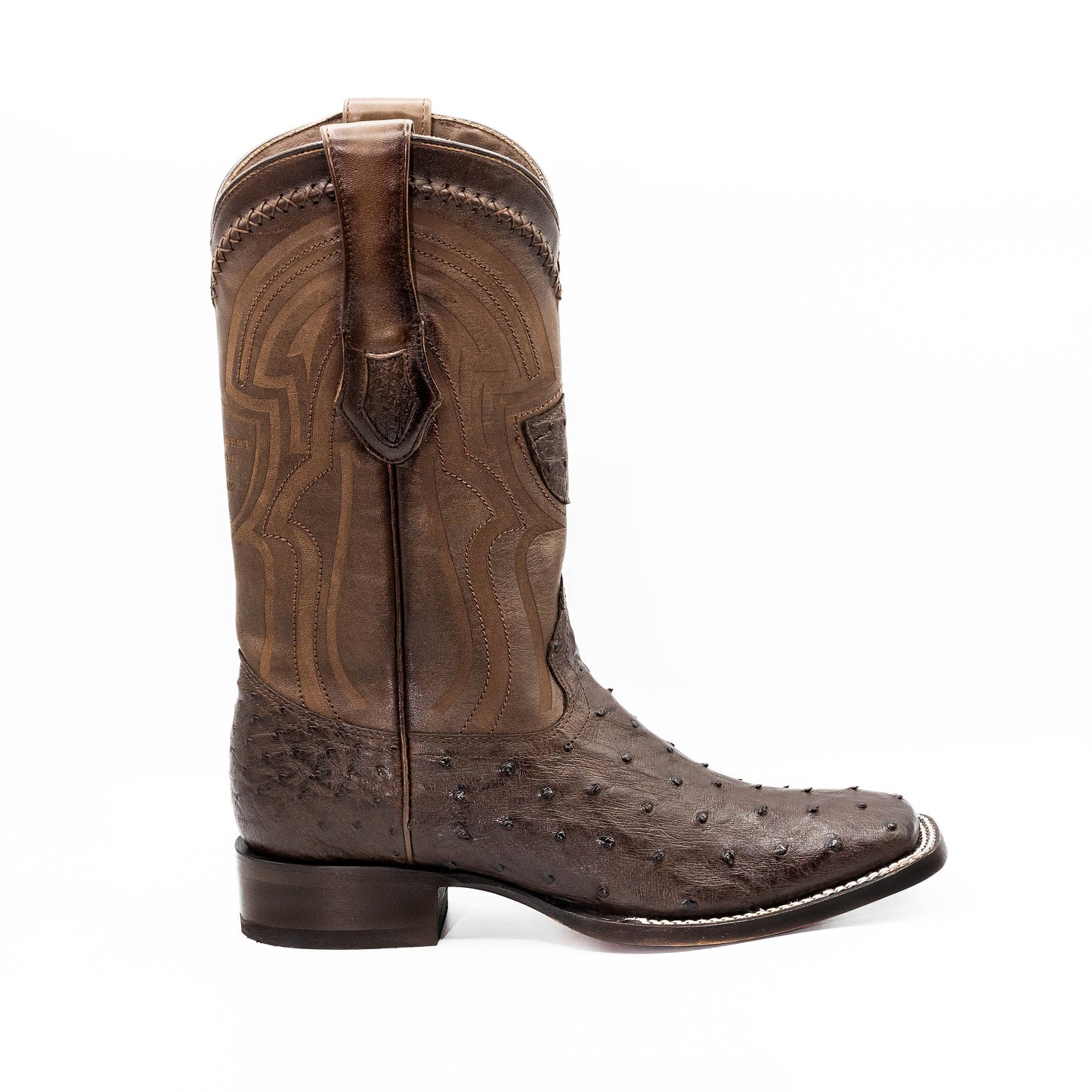 BOTA AVESTRUZ WILD WEST BOOTS FADED BROWN
