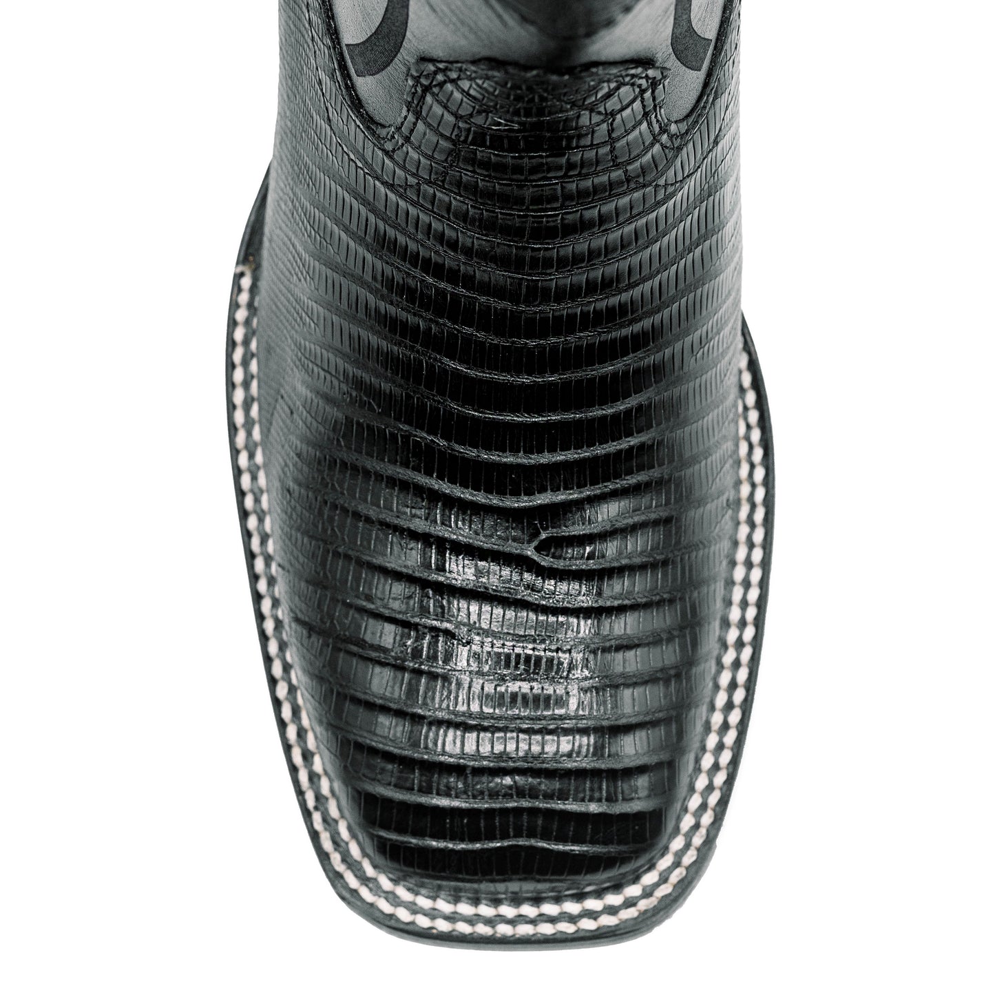 BOTA WILD WEST PIEL TEJU BAMBA NEGRA