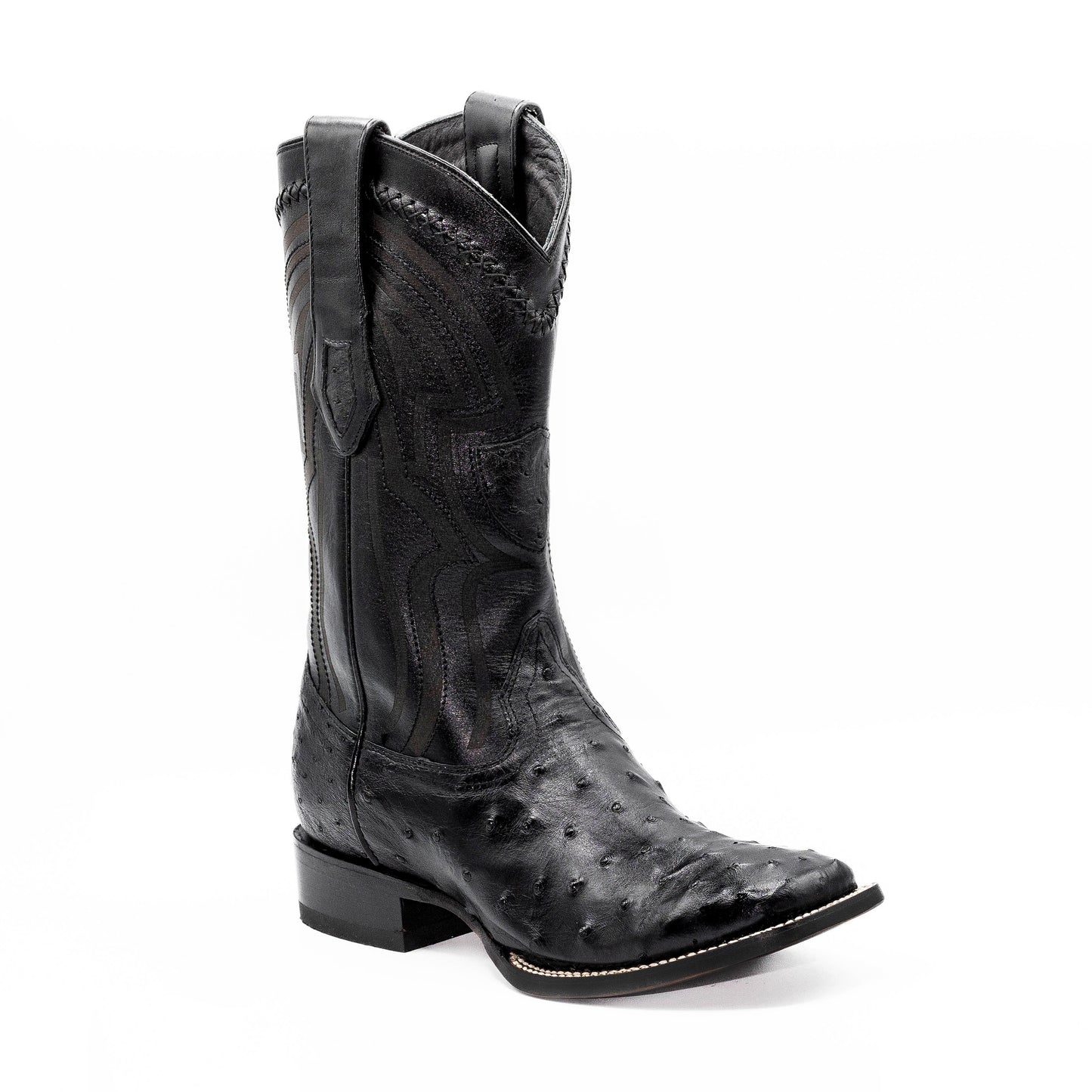 BOTA AVESTRUZ WILD WEST BOOTS  NEGRO