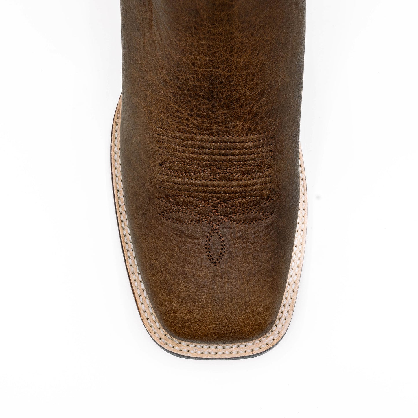 BOTÍN RANCHERO HORMA CUADRADA BROWN WALNUT