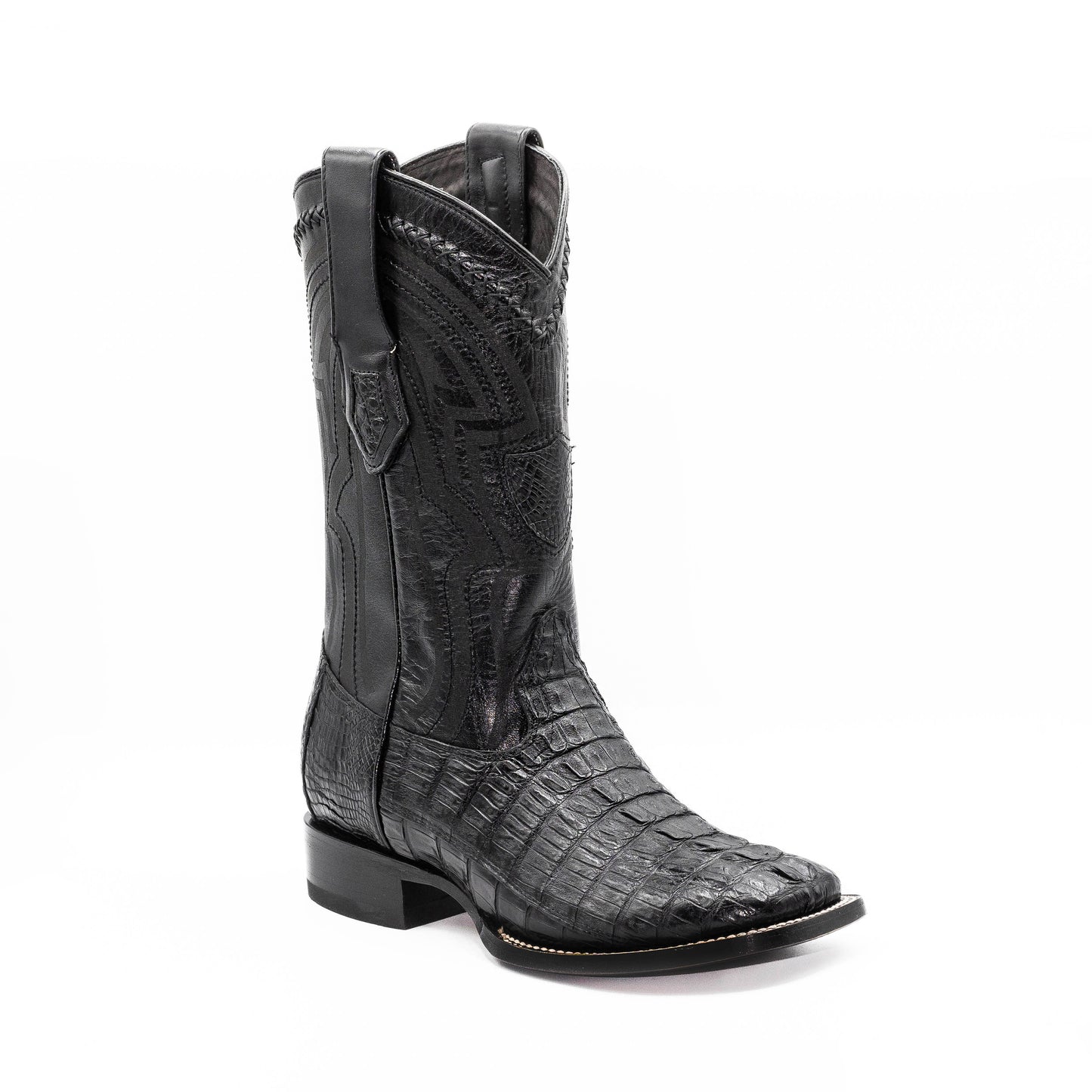 BOTA CAIMAN TAIL COLA NEGRO