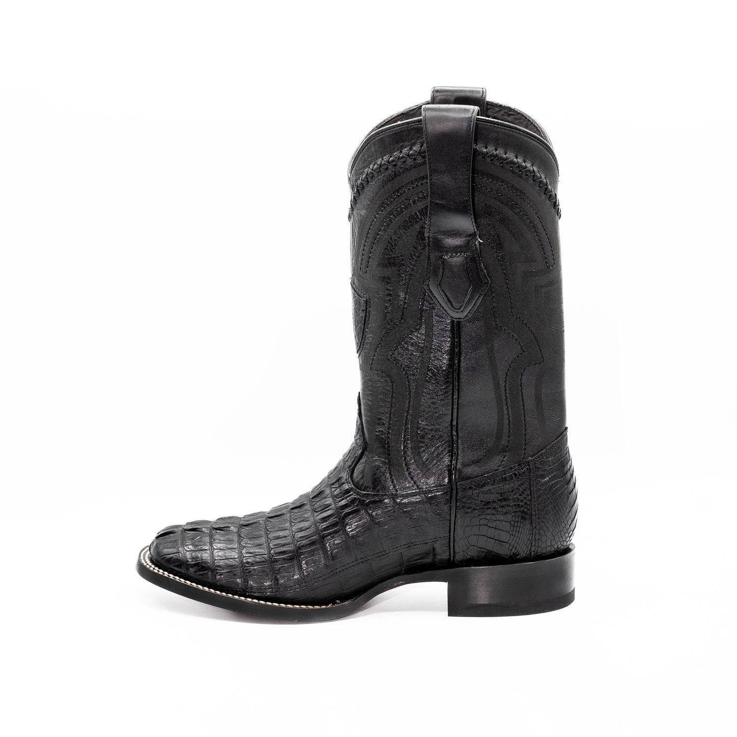 BOTA CAIMAN TAIL COLA NEGRO