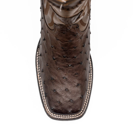 BOTA AVESTRUZ WILD WEST BOOTS FADED BROWN