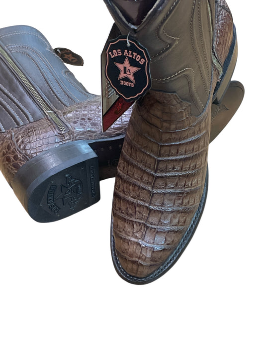 Bota Roper con Cierre Panza De Caiman " Los Altos Boots"
