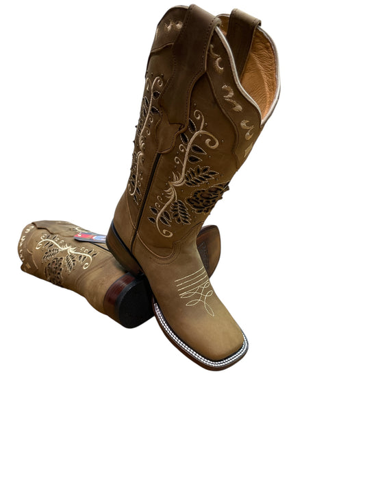 Bota de Dama Zuka Tabacco