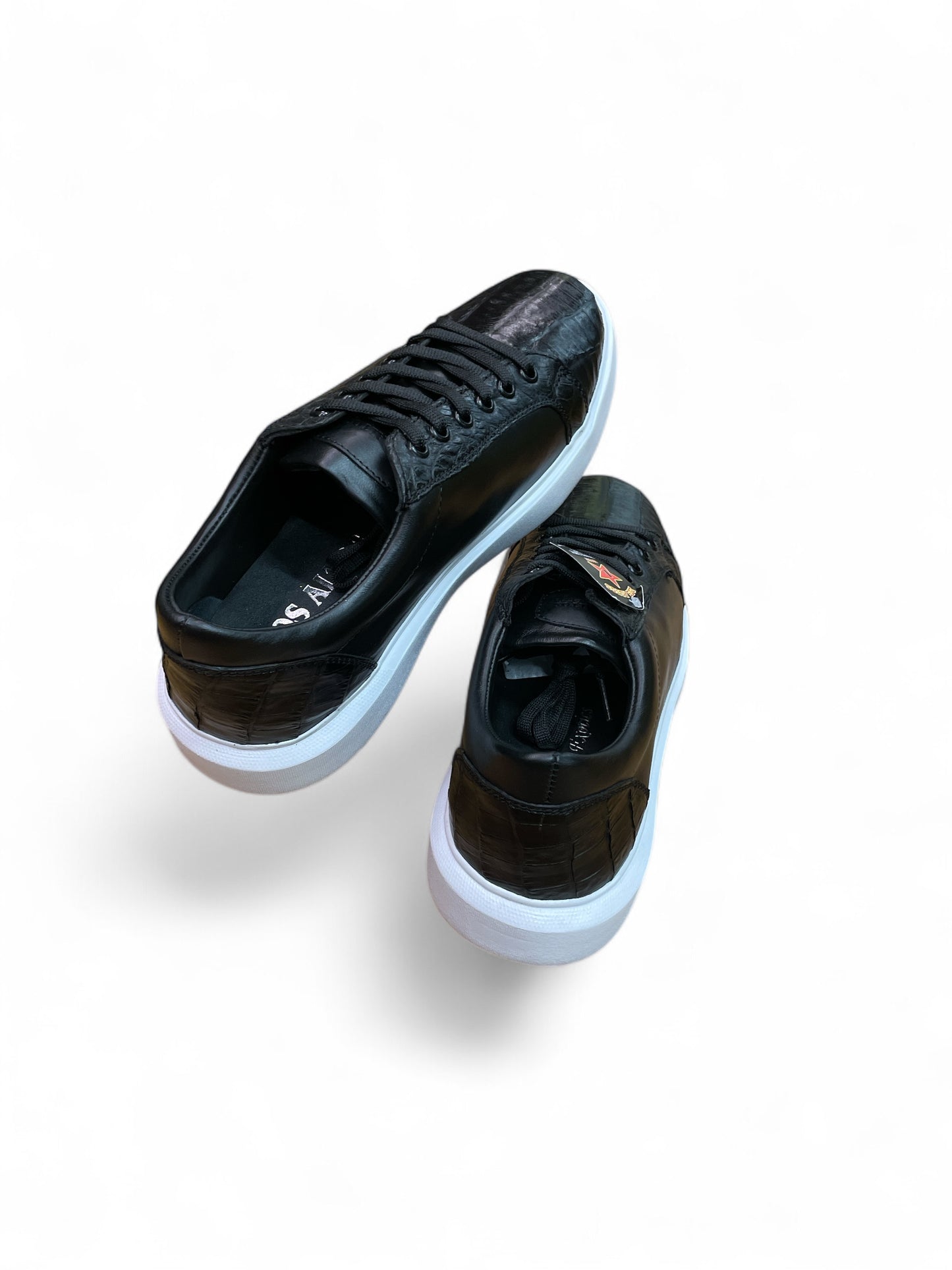 Tenis Casual color Negro Panza de Caiman "Los Altos Boots"