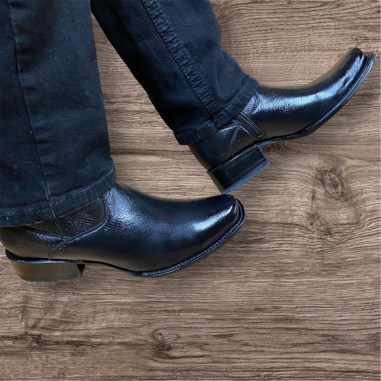 Botín dubai piel venado