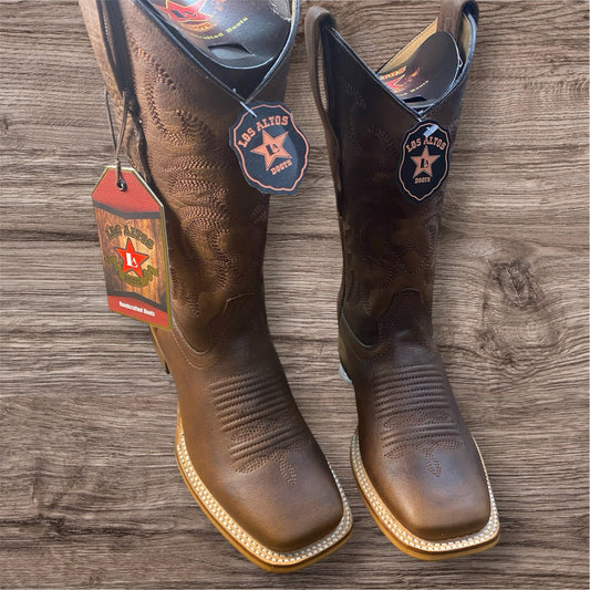 Bota vaquera con imagen antideslizante