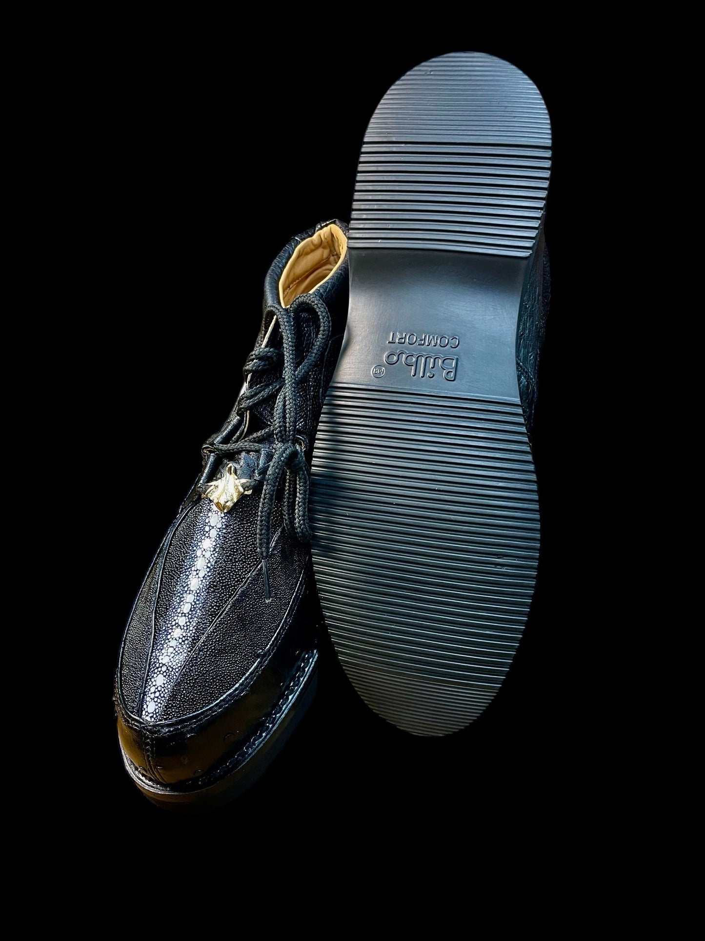 Zapato casual mantaralla avestruz
