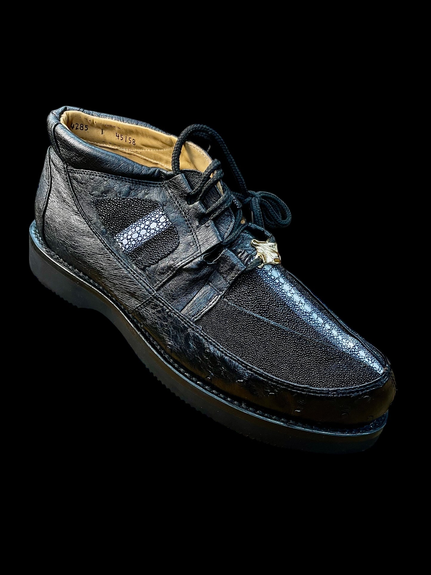 Zapato casual mantaralla avestruz